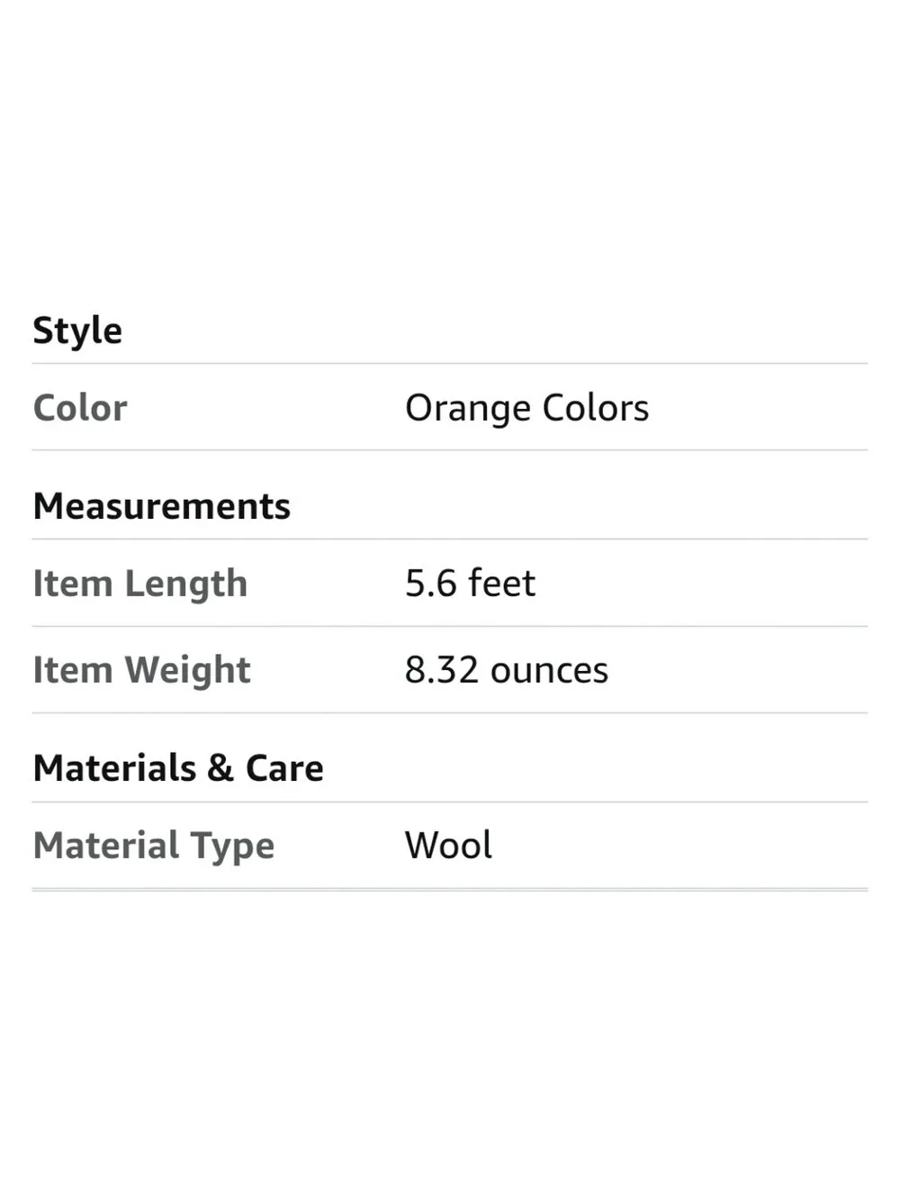 XunYee NWT 5.6ft Wool Felt Flower Garland Floral Banner Hand Felted Orange/Cream